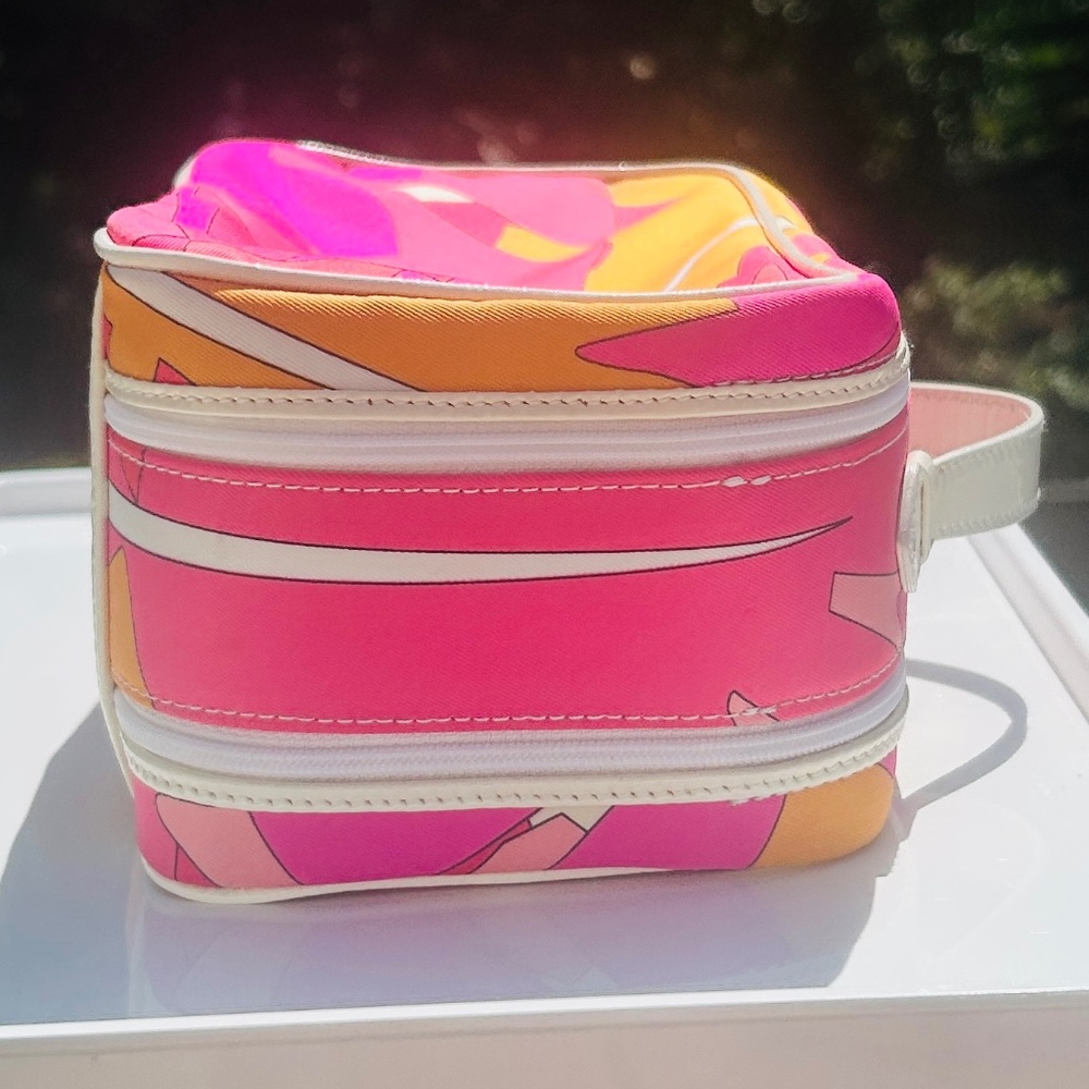Authentic Vintage Emilio Pucci Vibrant Cosmetic Bag NWOT - Picture 5 of 14